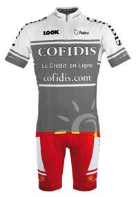 Team Cofidis 2011 Koersbroek