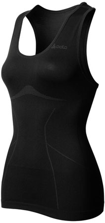 Odlo : Ondershirt Evolution Light Zonder Mouwen Zwart Dames Zwart 