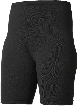 Tights short Active Run Black Dames