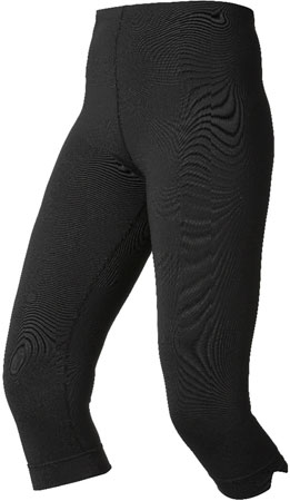 Tights 3 4 Active Run Black Dames