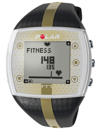 Polar : FT7 Female Zwart/Goud Hartslagmeter 