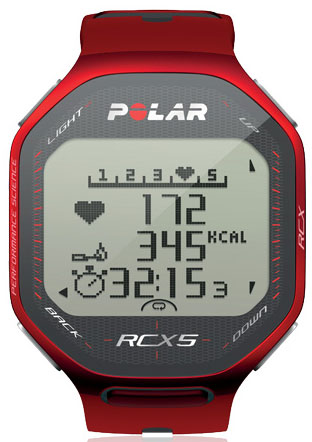 Polar : RCX5 Run Hartslagmeter Rood 