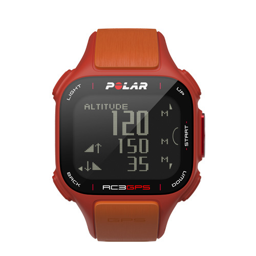 Polar RC3 GPS met Hartslagmeter Oranje