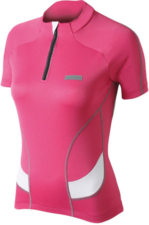 Shimano : Shirt Performance Korte Mouwen Dames Roze 