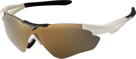 picture S40R Metallic White Sportbril