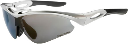 S50R Shiny Silver Metallic Sportbril
