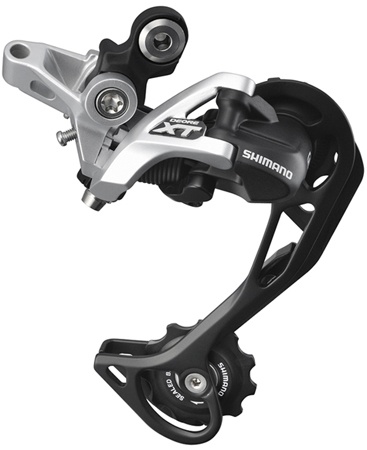 picture Achterderailleur XT M780-SGS 10-Speed Lange Kooi Zilver