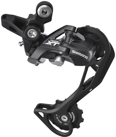 picture Achterderailleur XT M780-SGS 10-Speed Lange Kooi Zwart