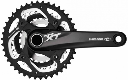 picture XT FC-M780 Crankset Triple  175mm 10-Speed Zwart