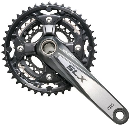 picture SLX FC-M660 MTB Crankset Triple 10-Speed