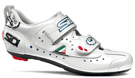 T2 Carbon Composite White/Lucido Triatlon Fietsschoen