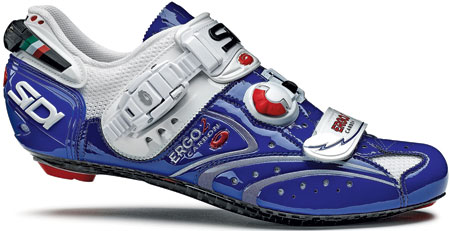 Ergo 2 Carbon Lite White Blue Vernice Raceschoen