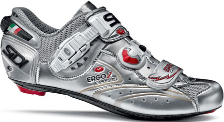 Ergo 2 Carbon Lite Steel Zilver Vernice Raceschoen