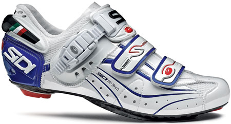 Genius 6.6 Carbon Woman Wit Blauw Raceschoen