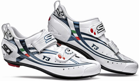 T 3 Carbon Composite WhiteBlue Triatlon Raceschoen