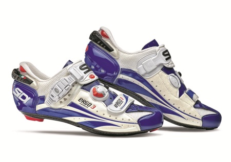 picture Ergo 3 Carbon White/Blue/Cream Vernice Raceschoen