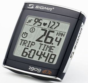 BC 1909 HR Fietscomputer met hartslagmeter