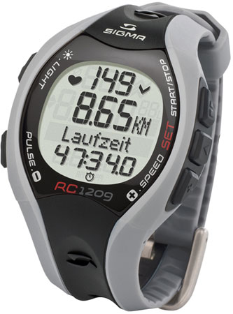 Sigma : RC 1209 Grey Hartslagmeter 