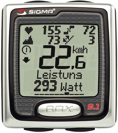 picture Rox 9.1 Fietscomputer met Hartslagmeter