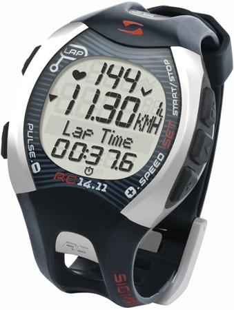 Sigma : RC 14.11 Hartslagmeter Grijs 