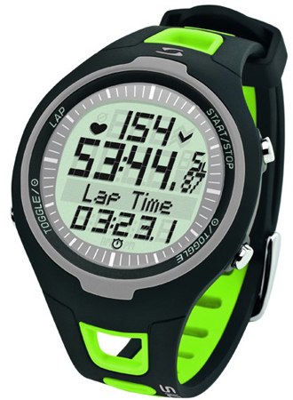 PC 15.11 Hartslagmeter Zwart/Groen - Een multifunctionele hartslagmeter met de meest essentiele functies!