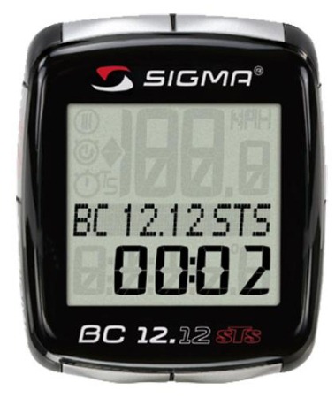 picture BC 12.12 STS Fietscomputer Zwart