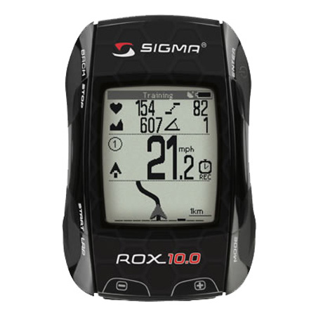 Sigma Rox 10.0 GPS Basic Fietscomputer zonder Hartslagmeter Zwart