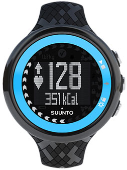 Suunto : M4 Black/Turquoise Dames Hartslagmeter 
