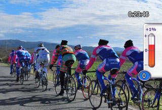 picture Video Cycling Training met Lampre (T1958.09)