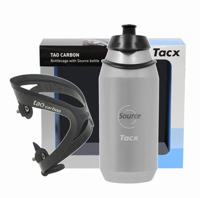 Bidonhouder Tao Carbon Zwart (T6702)