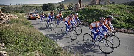 Real Life Video Tacx Training met de Rabobank 2010 (T1957.10)