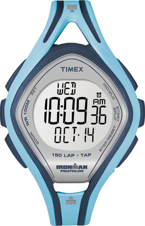 Ironman Sleek 150 Lap TapScreen Blauw Sporthorloge (T5K288)