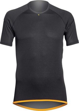 Undershirt FLX Windstopper Korte Mouwen Zwart