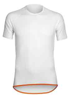 Undershirt FLX Light Windstopper Korte Mouwen White