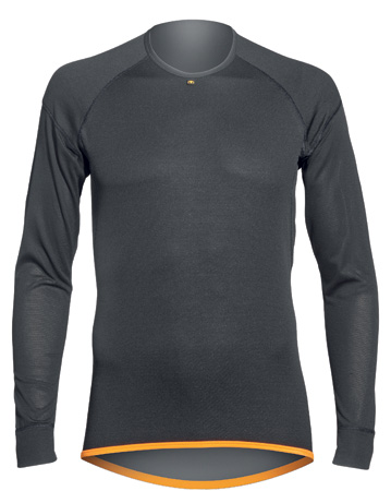 Undershirt FLX Windstopper Lange Mouwen Zwart