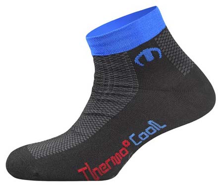 Ultima : Sok Performance Zwart/Blauw 