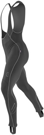 Ultima : Broek Lang Met Bretels Vento-3 Zwart 