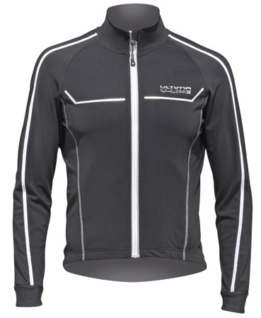 Shirt Lange Mouwen U Line 2 Zwart Wit