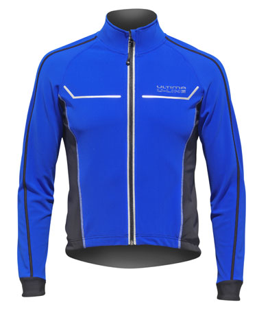 Shirt Lange Mouwen U Line 2 Blauw Zwart