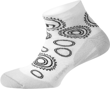 Ultima : Sock Women Power Wit/Zwart 