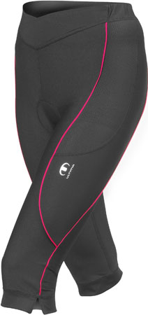 Ultima : Indoor Short 5/8 Women Black/Pink 