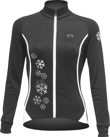 picture Shirt Lange Mouwen Power 3 Ice Zwart/White/Zilver Dames