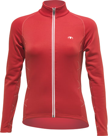 Ultima : Shirt Lange Mouwen Energy 3 Rood/Wit/Zwart Dames 