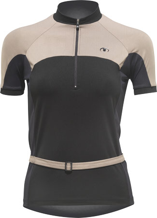 Indoor Shirt Korte Mouwen Zwart Grijs Dames