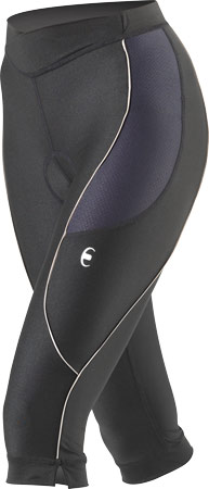 Indoor Short 5 8 Black Grijs Dames