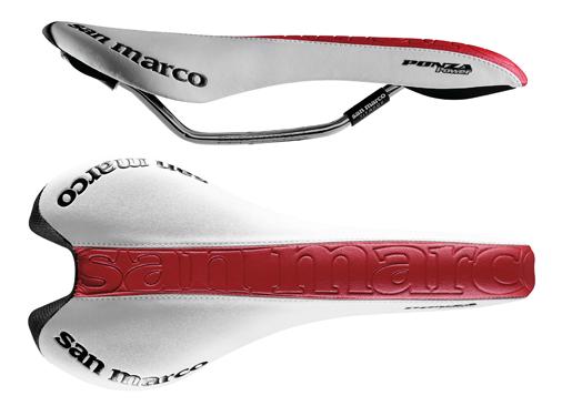 picture Ponza Racing Power Red Zadel Wit/Rood
