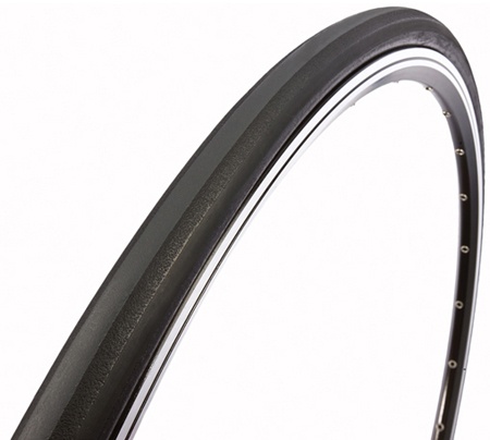 picture Open Corsa Evo Slick Zwart 700x23C Vouwband