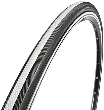 picture Open Corsa Evo CX Zwart/Wit 700x23C Vouwband