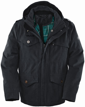 Lindros Jacket Black Heren