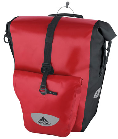 picture Aqua Back Plus Red Black Fietstassen